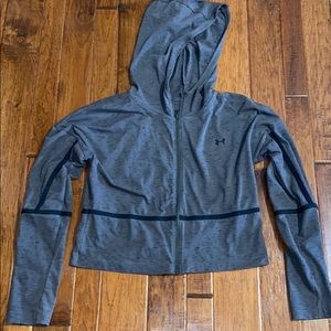 Under armor cropped jacket